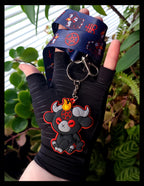 Baphopets - Babylon the Baphomet Lanyard & Keychain