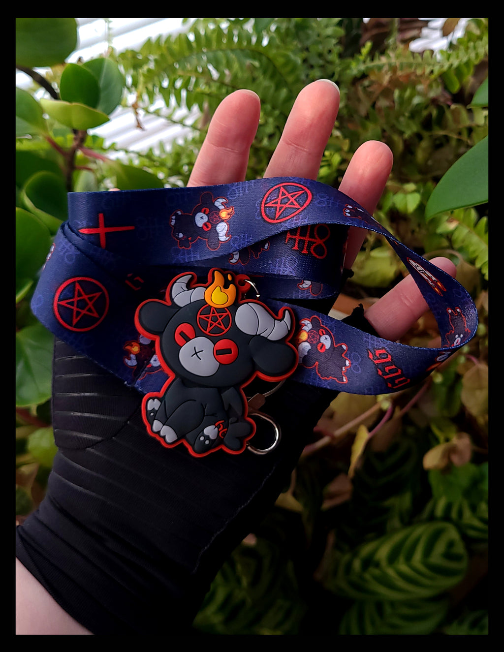 Baphopets - Babylon the Baphomet Lanyard & Keychain