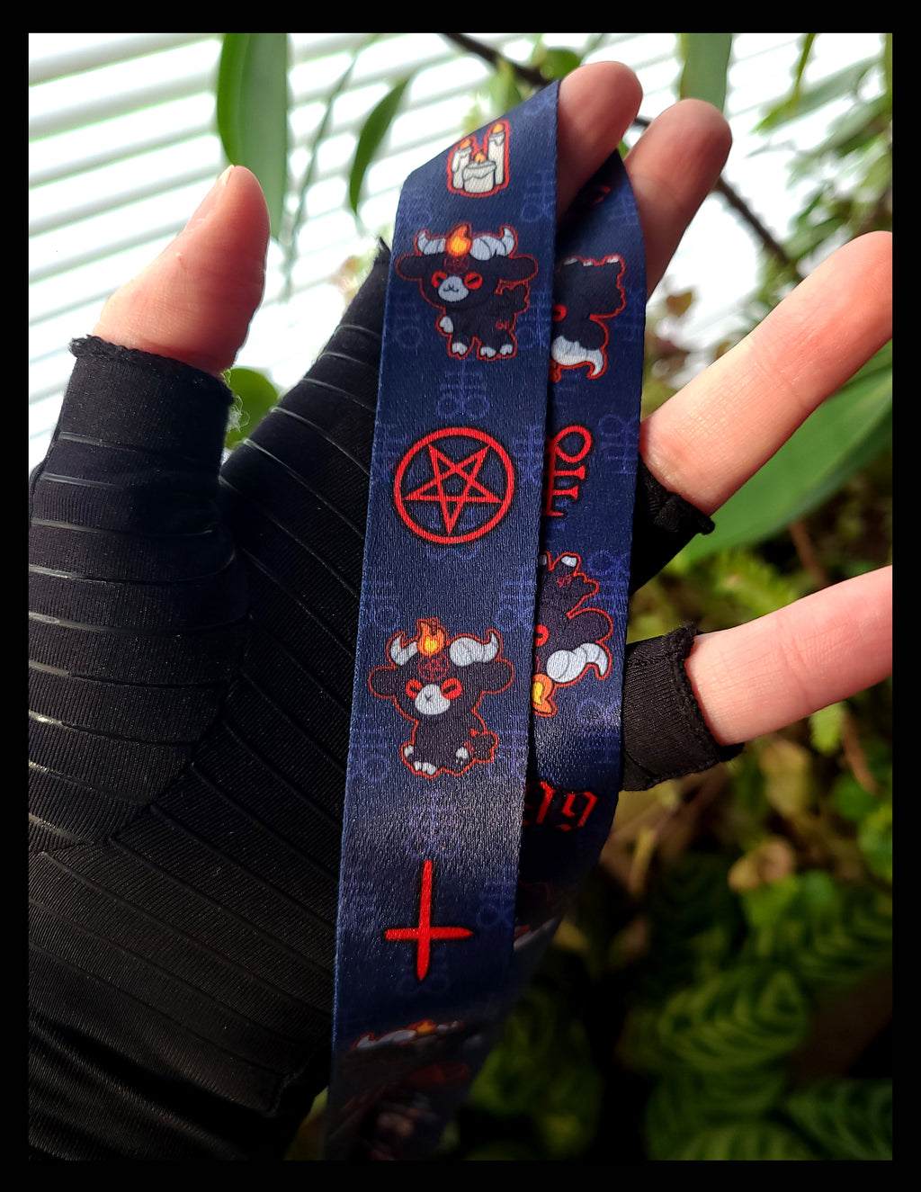Baphopets - Babylon the Baphomet Lanyard & Keychain
