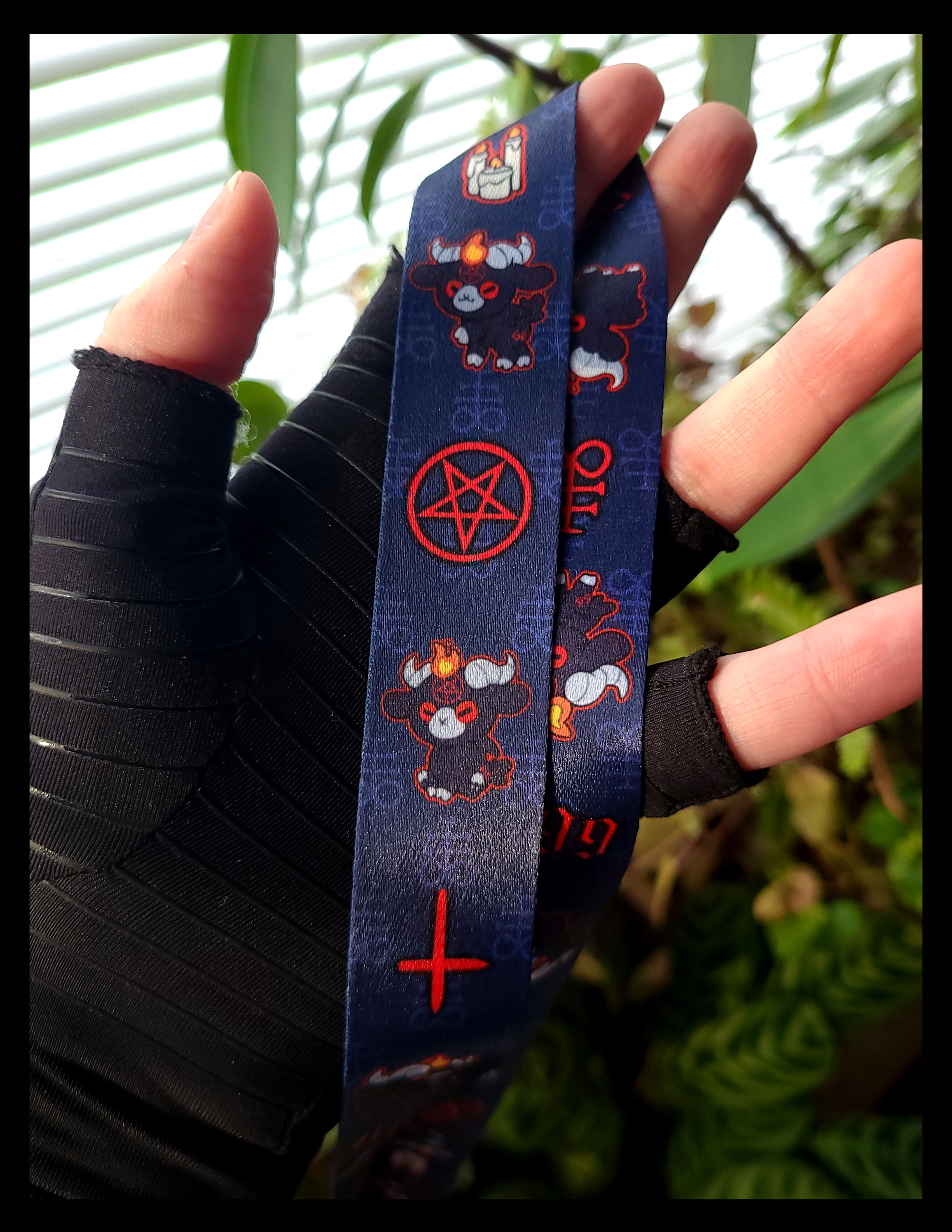 Baphopets - Babylon the Baphomet Lanyard & Keychain
