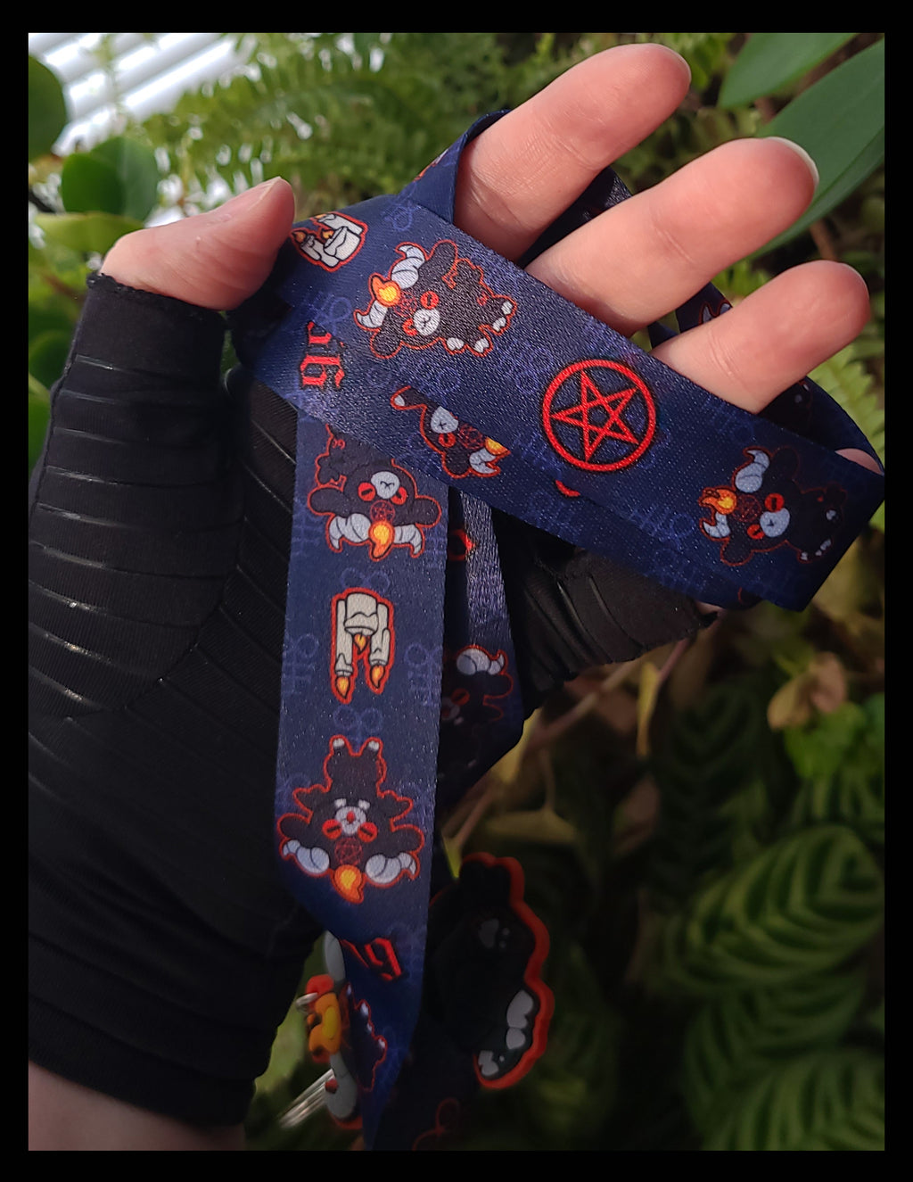 Baphopets - Babylon the Baphomet Lanyard & Keychain