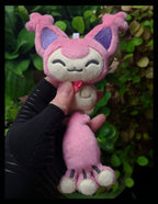 Sweet Kitty Plush Keychain