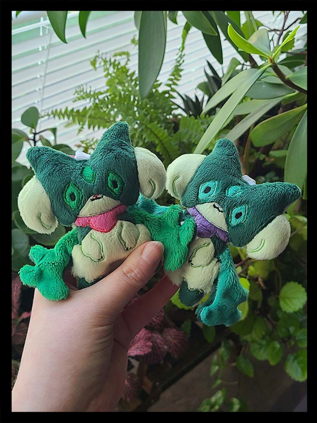 Magical Meow Plush Keychain