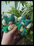 Magical Meow Plush Keychain