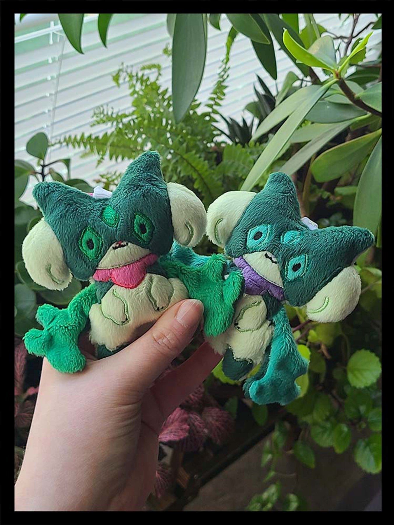 Magical Meow Plush Keychain