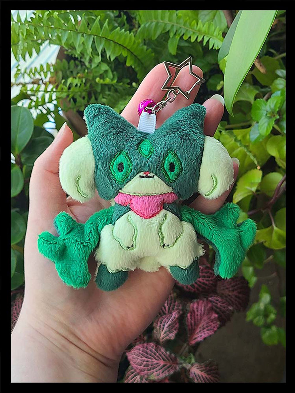 Magical Meow Plush Keychain