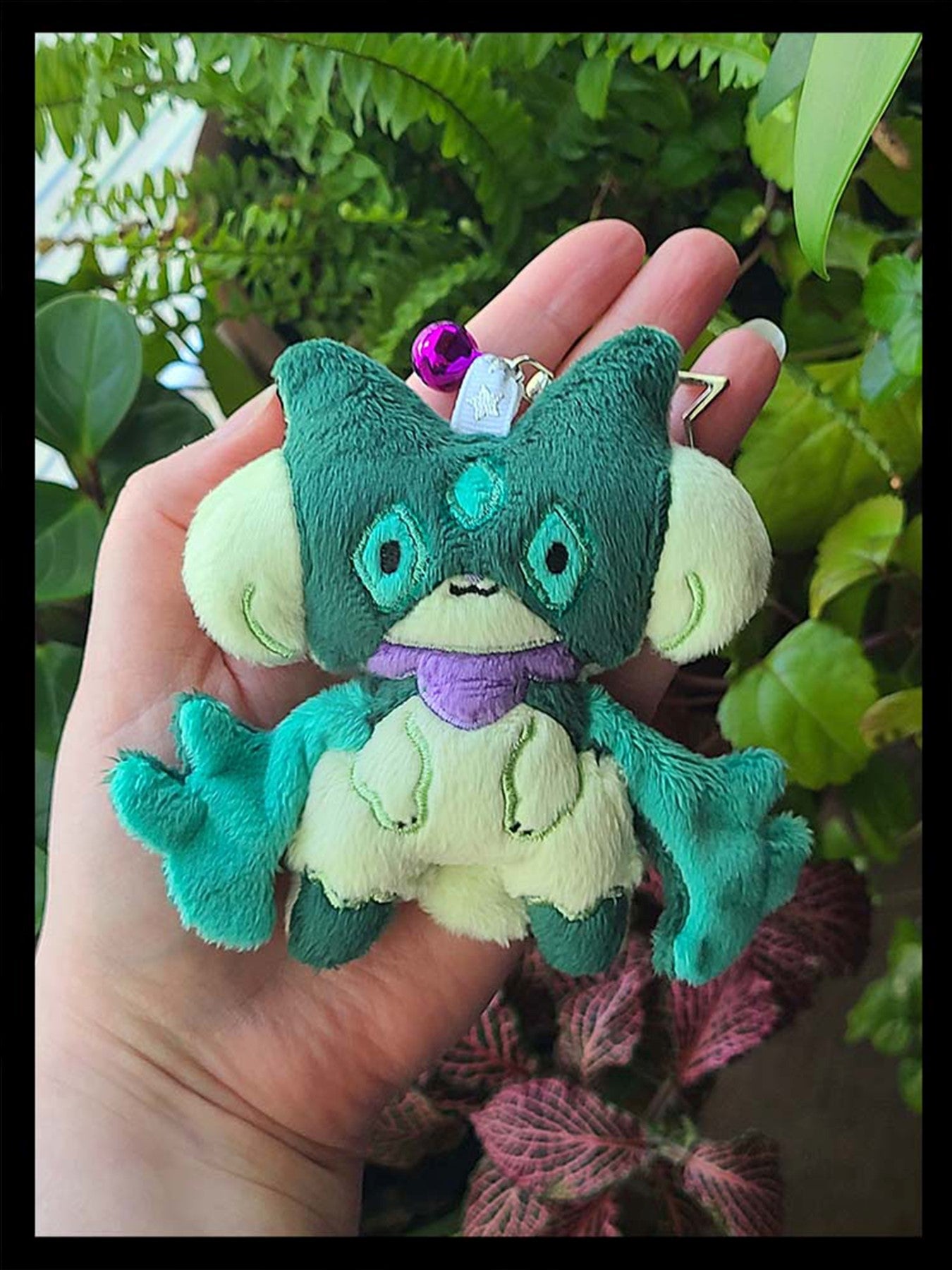 Magical Meow Plush Keychain