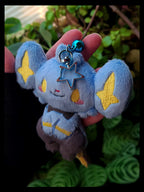 Zap Cat Plush Keychain