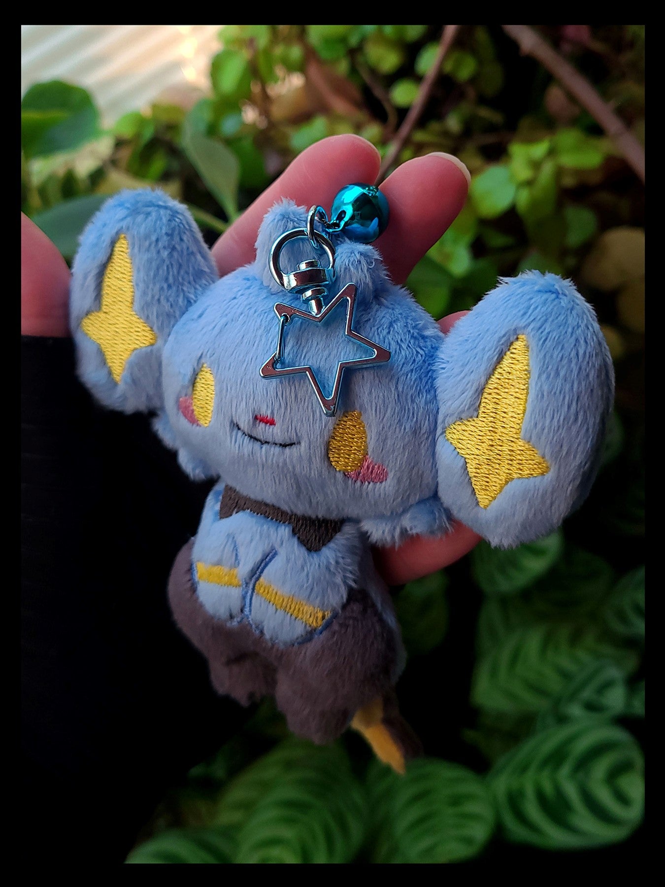 Zap Cat Plush Keychain