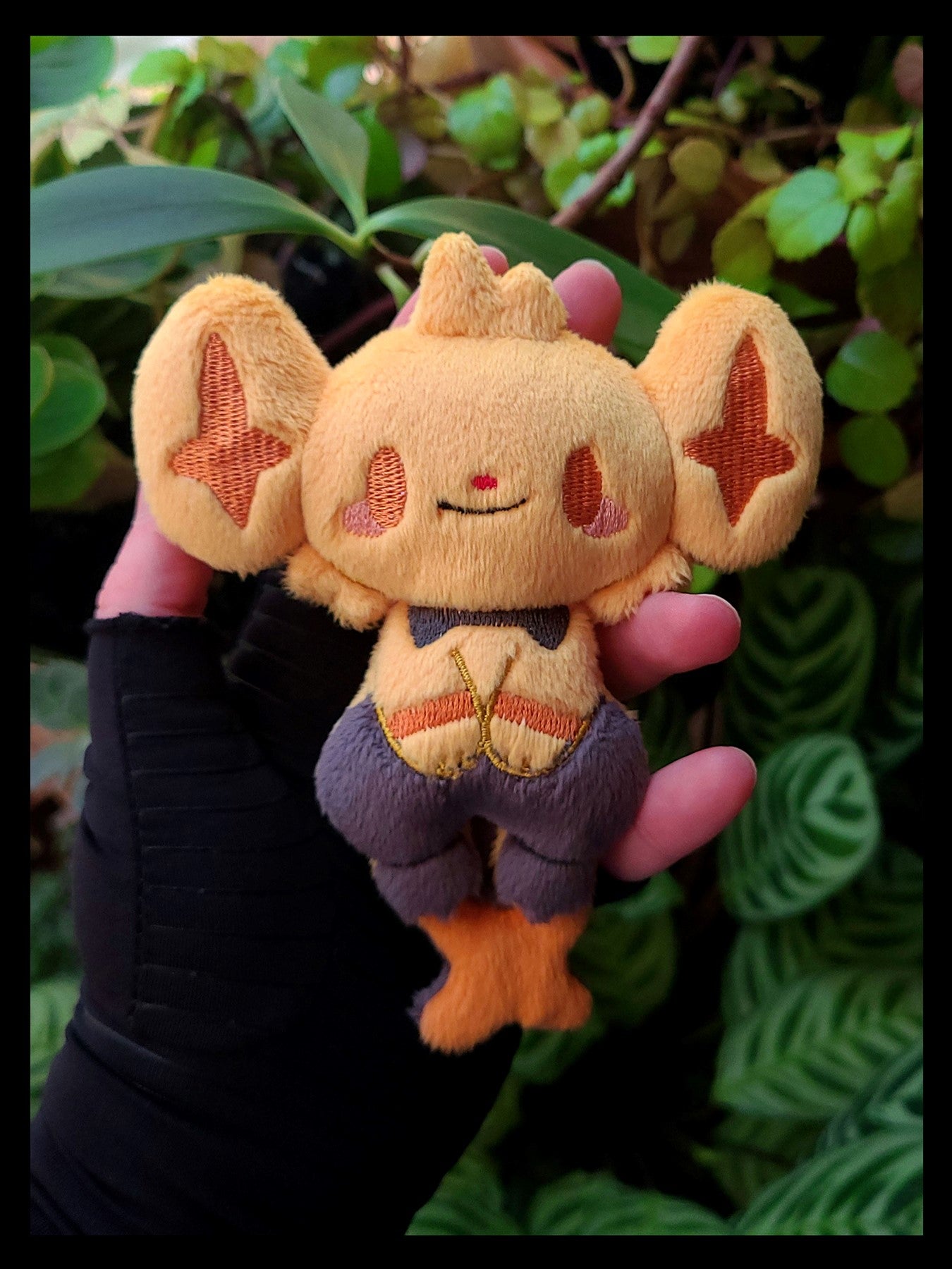 Zap Cat Plush Keychain