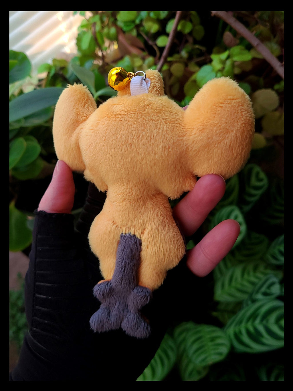 Zap Cat Plush Keychain